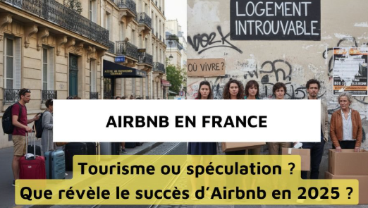 France Airbnb 2025 : couverture nationale et croissance du nombre d’annonces Airbnb en France selon le rapport Terram