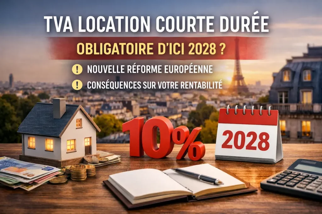 TVA 2028 en location courte durée