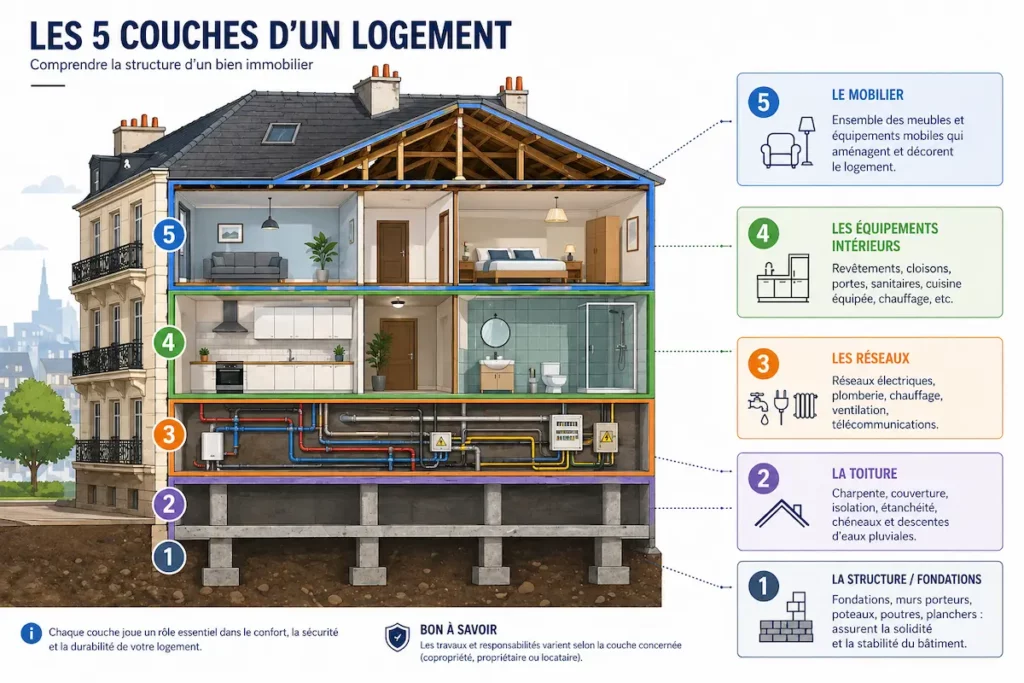 Décomposition d’un bien LMNP par composants pour l’amortissement