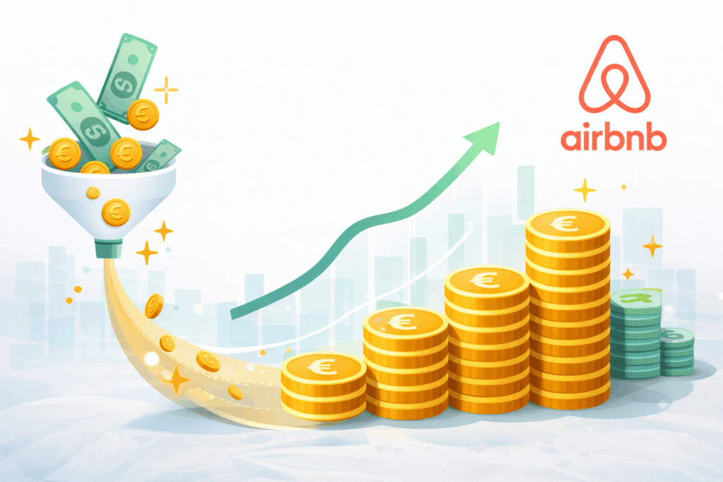 Revenus mensuels sous-location Airbnb