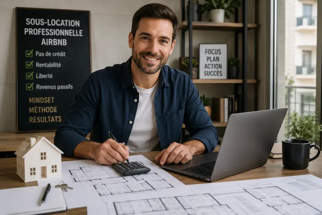 Devenir sous-loueur professionnel Airbnb sans crédit 2026