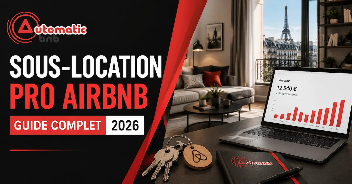 Sous-location professionnelle Airbnb guide complet 2026 Nicolas Fatou Automaticbnb