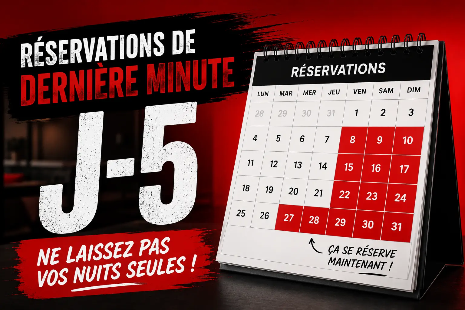 éservations de dernière minute Airbnb 2026 arrière-saison pricing Nicolas Fatou
