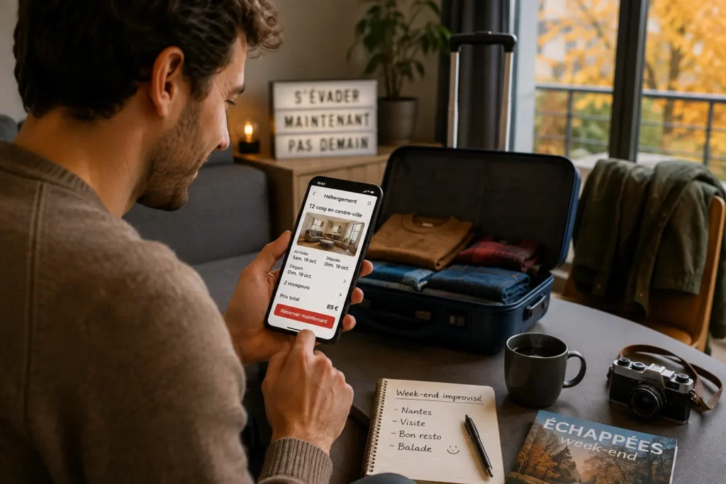 Voyageur français réservation dernière minute arrière-saison 2026